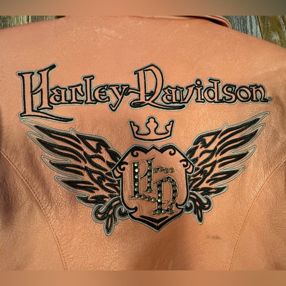 Genuine Leather biker/motorcycle jacket (women’s) by HARLEY DAVIDSON - Picture 10 of 16